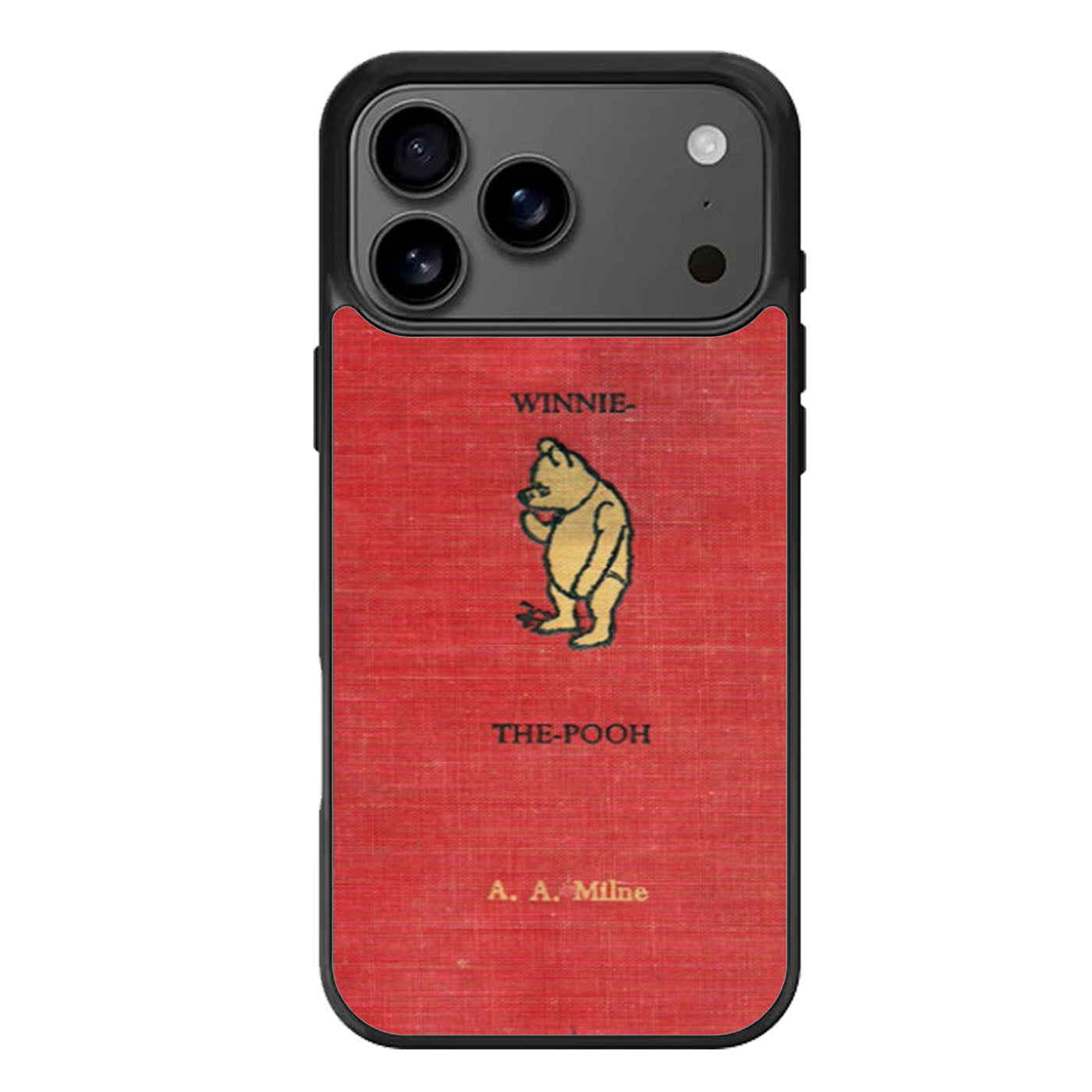 Winnie The Pooh Cover Book iPhone 17 Pro Max Case