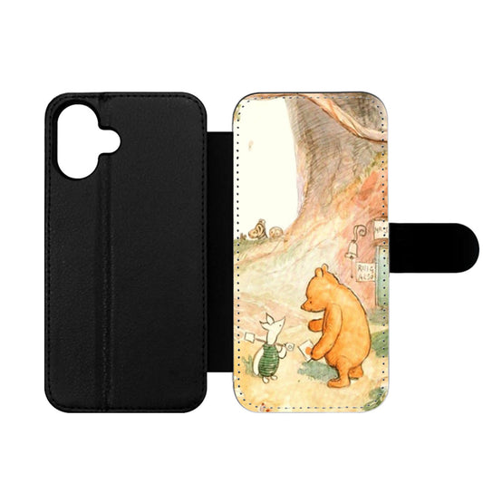 Winnie The Pooh Three Wallet iPhone Case