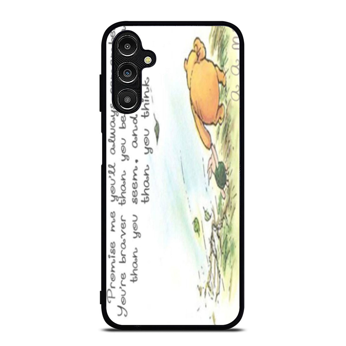 Winnie the Pooh Quote Samsung A16 Case