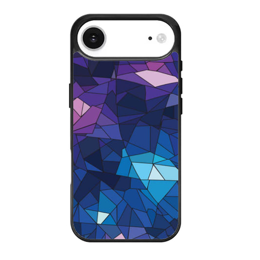 With Blue Glass Design iPhone Air Case
