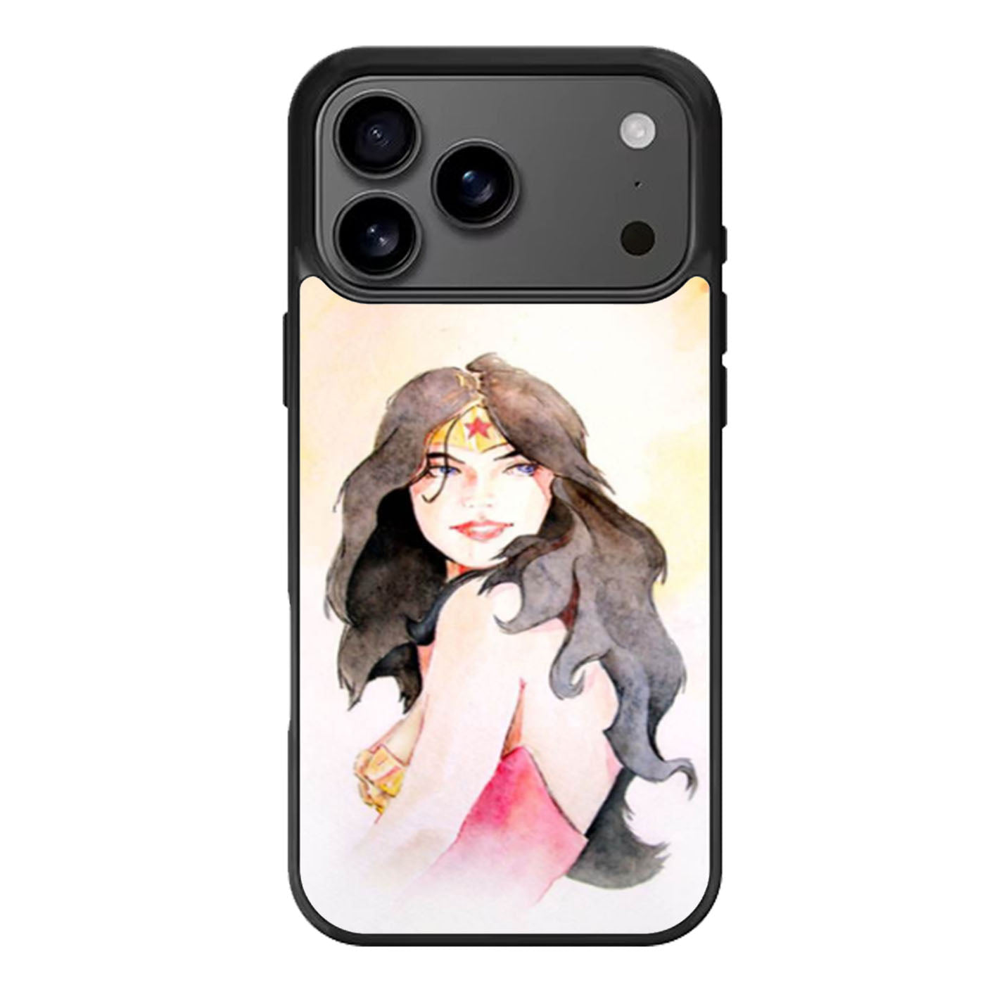 Wonder Woman Watercolor iPhone 17 Pro Max Case