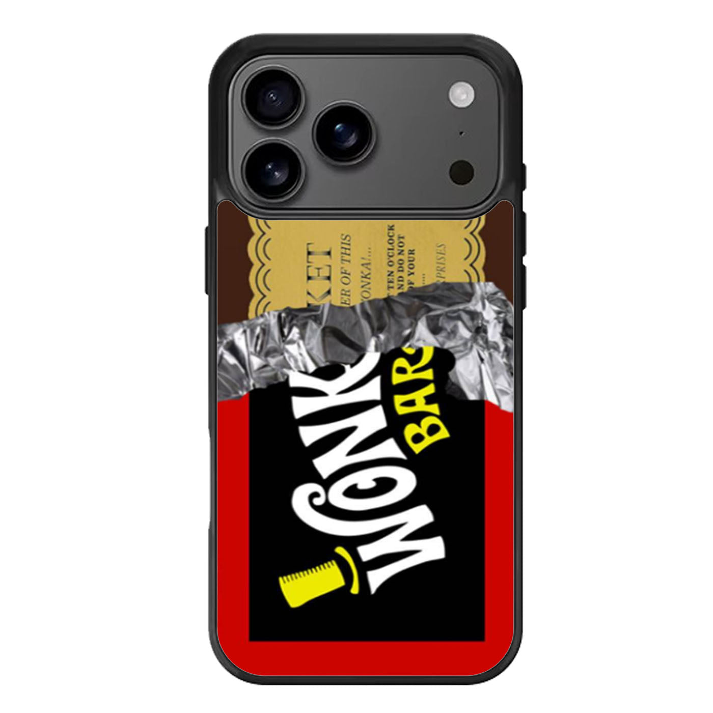 Wonka Bar Golden Ticket iPhone 17 Pro Max Case