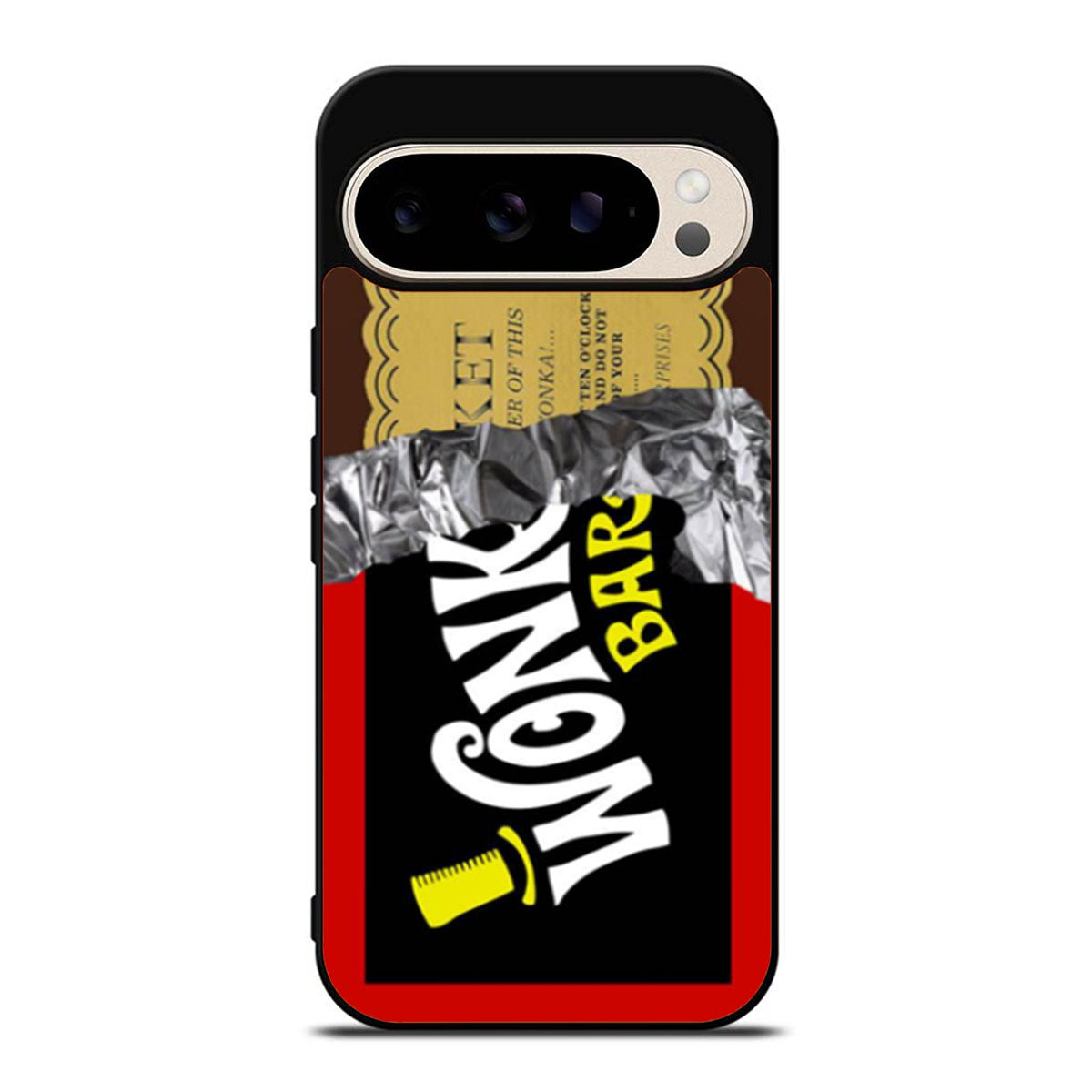 Wonka Bar Golden Ticket Google Pixel 9 Pro Case