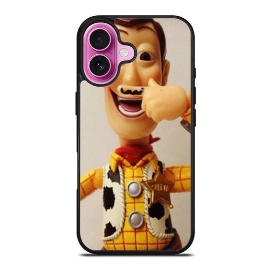 Woody Mustache Toy Story iPhone Case Cover