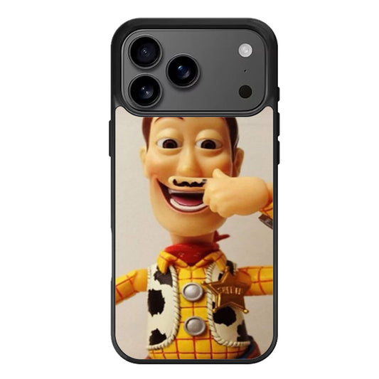 Woody Mustache Toy Story iPhone 17 Pro Max Case
