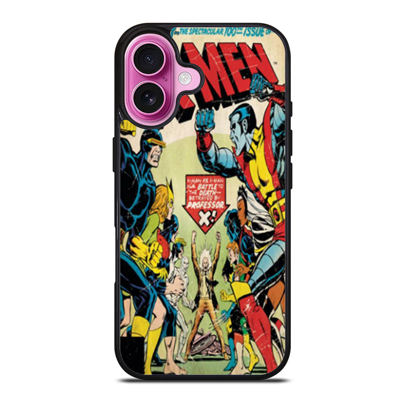 XMen Retro Comic Book iPhone Case Cover