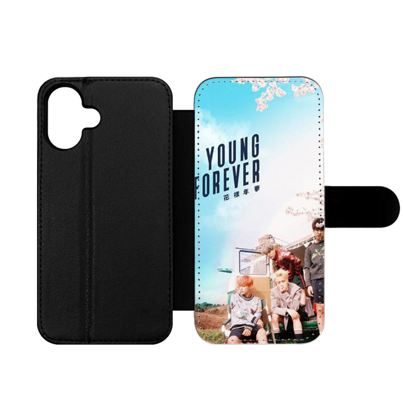 YOUNG FOREVER BANGTAN BOYS Wallet iPhone Case