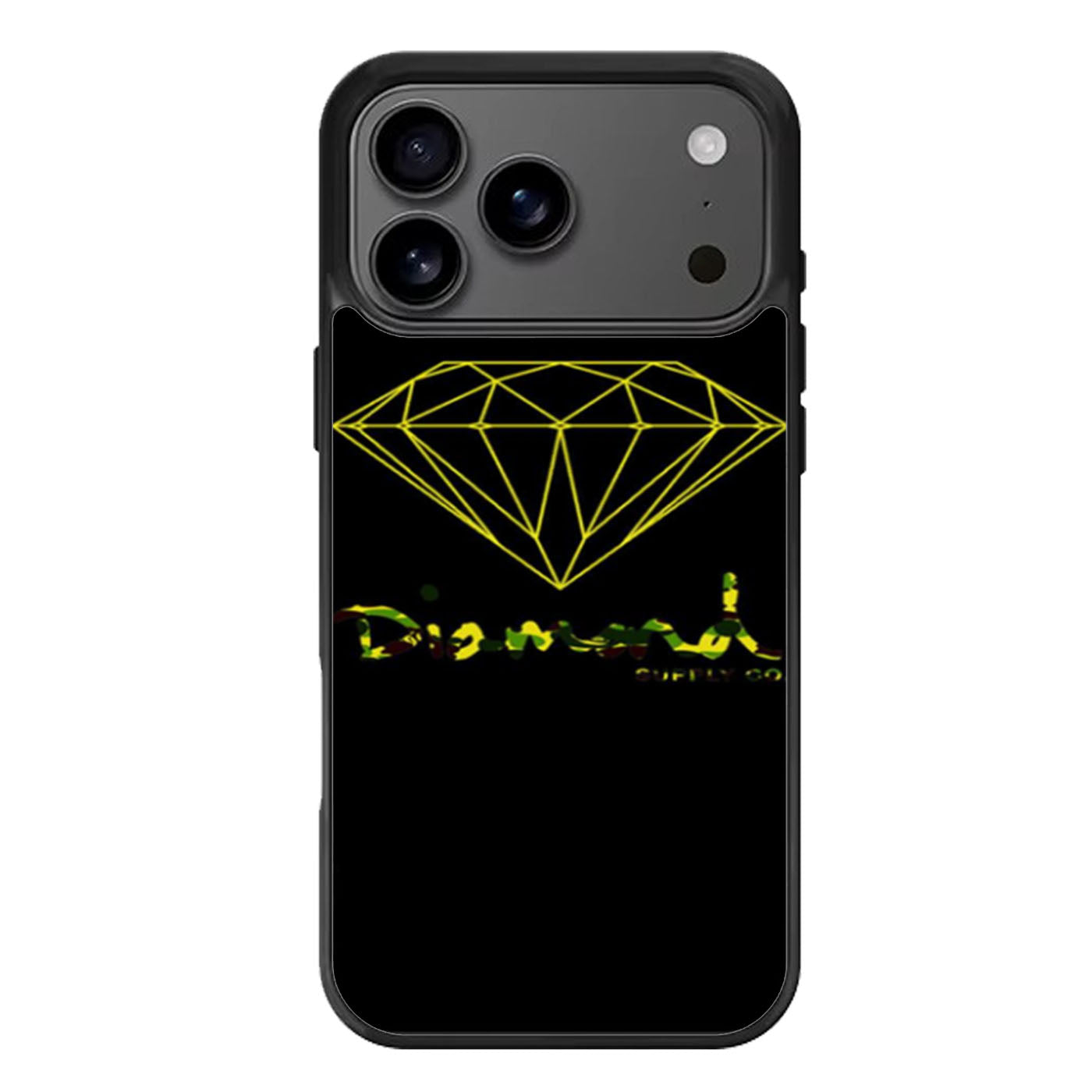 Yellow Diamond Co Two iPhone 17 Pro Max Case
