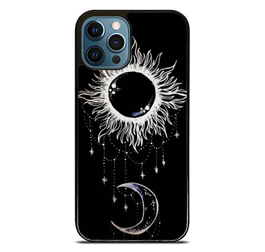 Yin Yang SUn and Moon iPhone 15 Pro Max Case