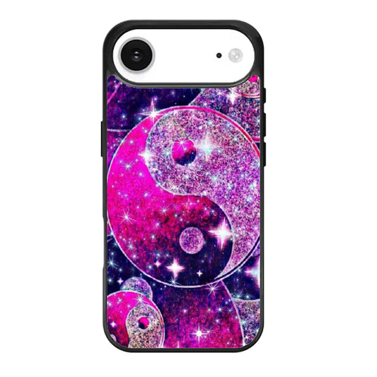 Yin Yang Sun And Moon Sparkly iPhone Air Case