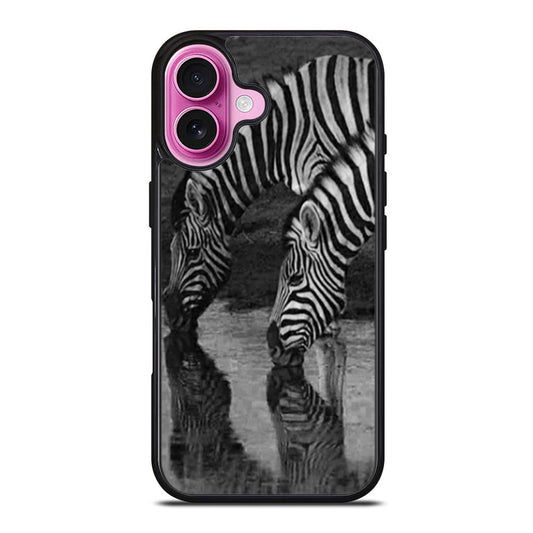 Zebra Drinking iPhone Case Cover