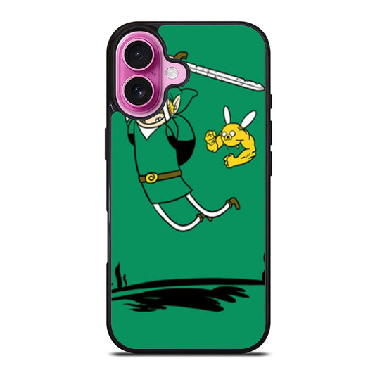 Zelda Adventure Time Zelda Finn and Jake iPhone Case Cover