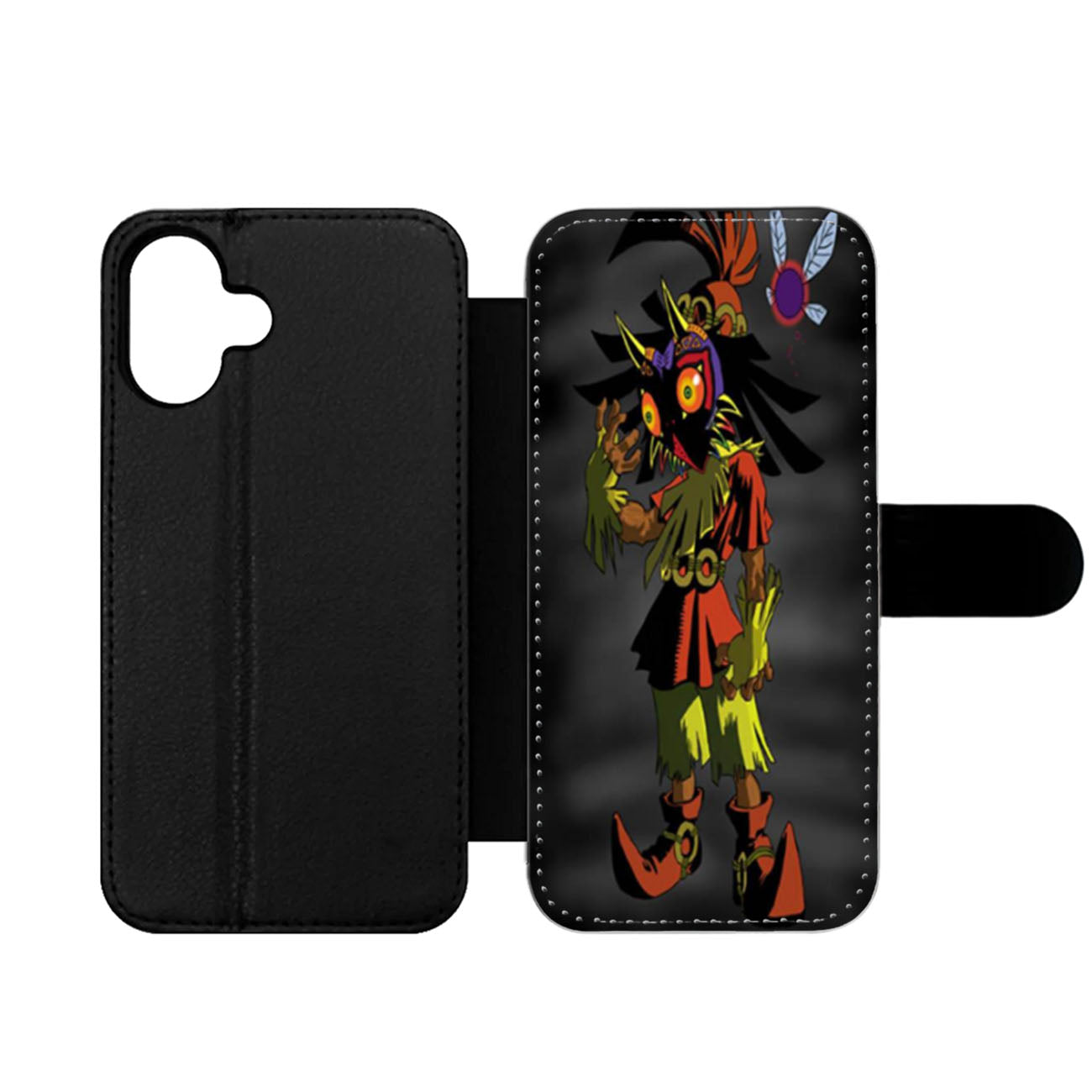 Zelda Majoras Mask Wallet iPhone Case