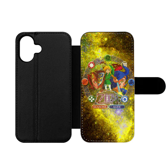 Zelda Seasons and Ages Wallet iPhone Case