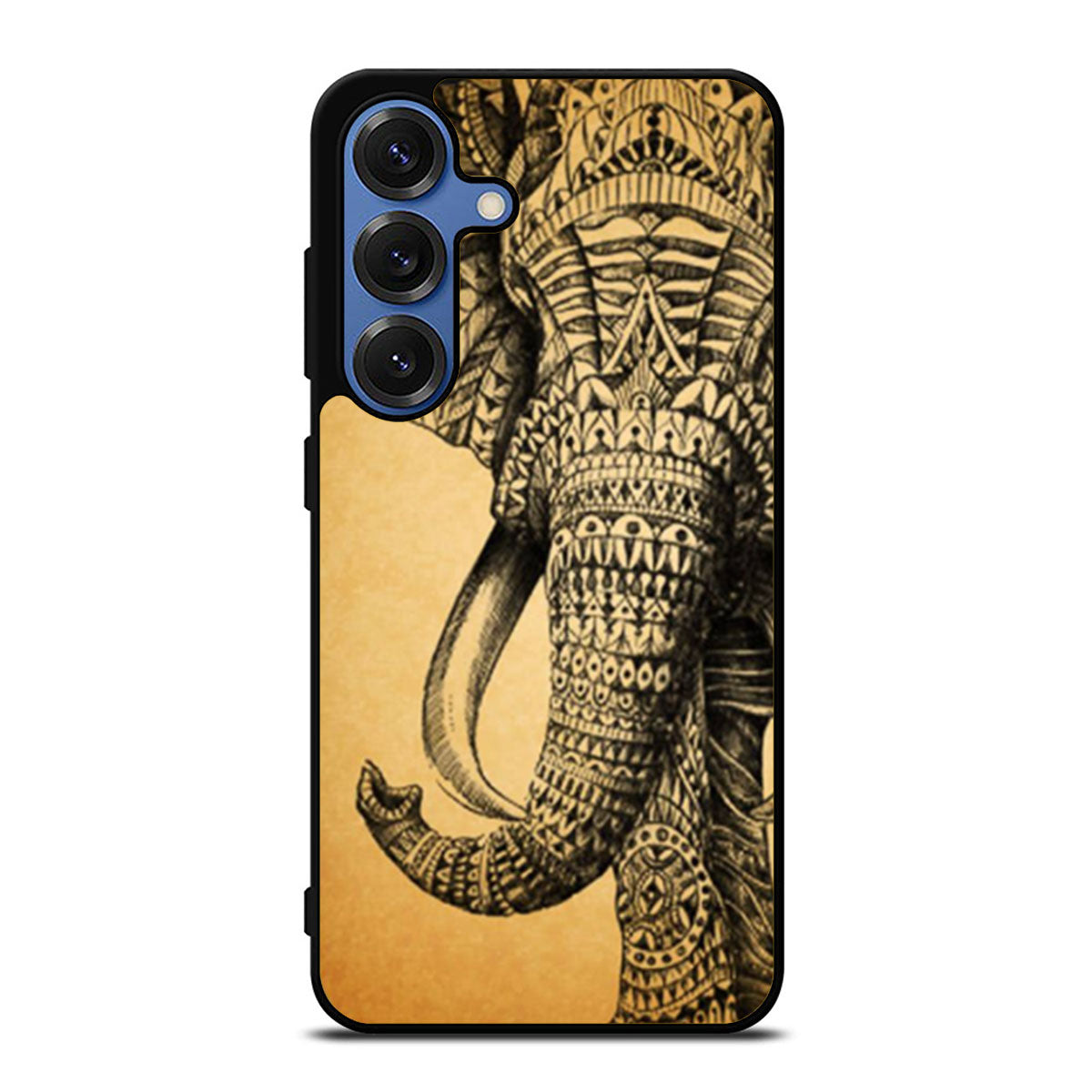Zentangle Elephant Samsung S25 Ultra Case