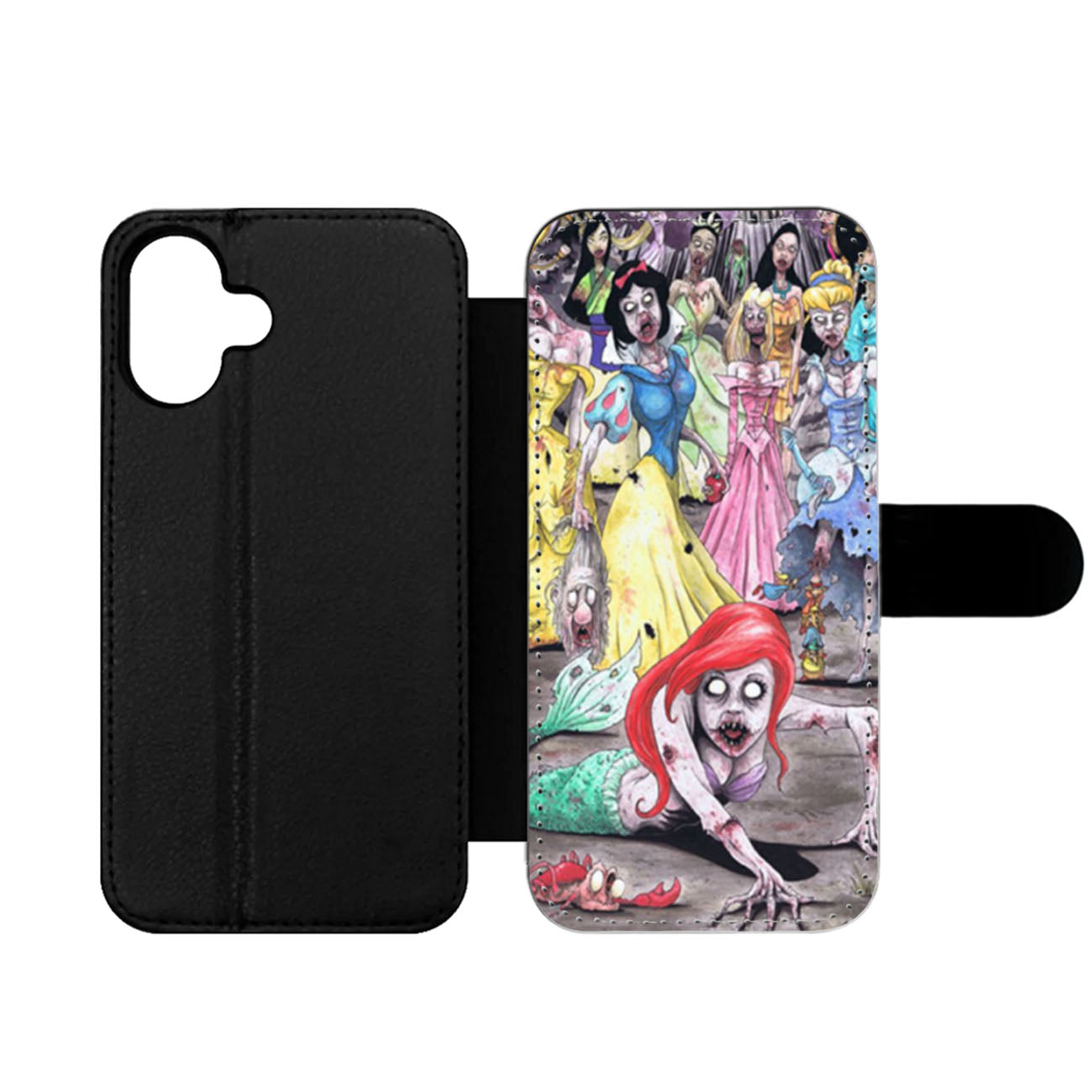 Zombie Princess Wallet iPhone Case
