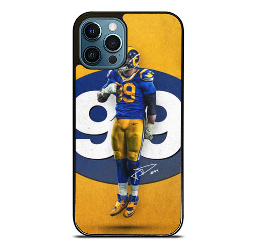 aaron donald rams signature iPhone 11 Pro Max Case