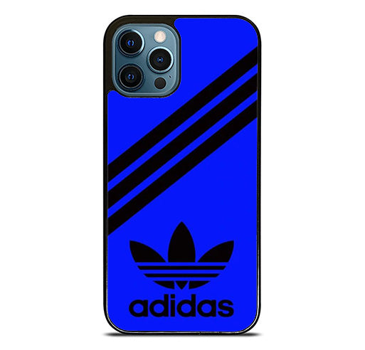 adidas blue strioed cover iPhone 16 Pro Max Case