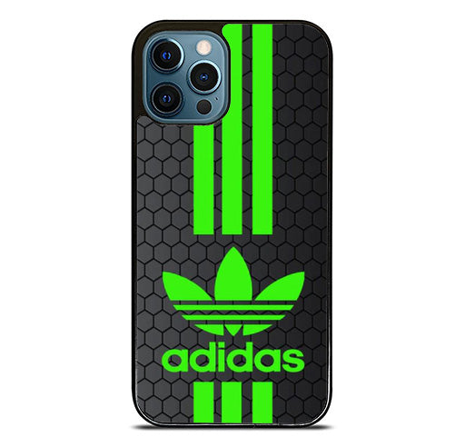 adidas green stripe iPhone 14 Pro Max Case