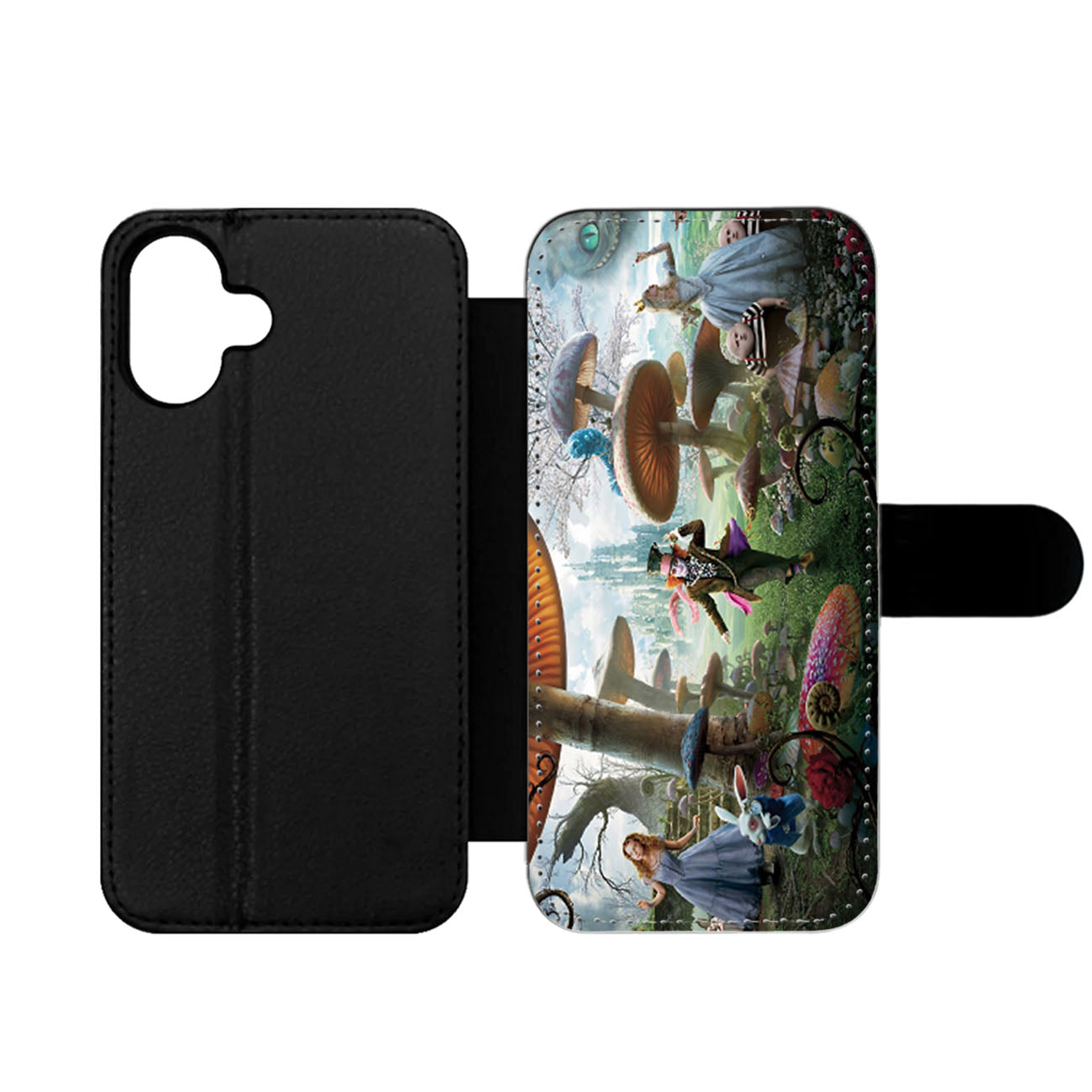 alice in wonderland cat disney for Wallet iPhone Case