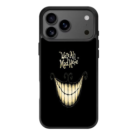 alice in wonderland cheshire cat smile iPhone 17 Pro Max Case