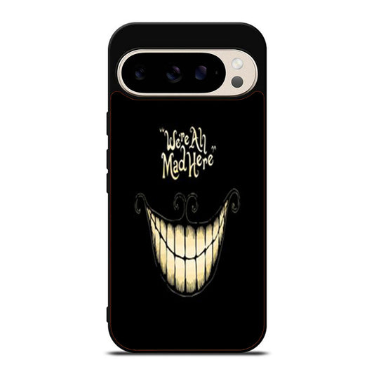alice in wonderland cheshire cat smile Google Pixel 9 Pro Case