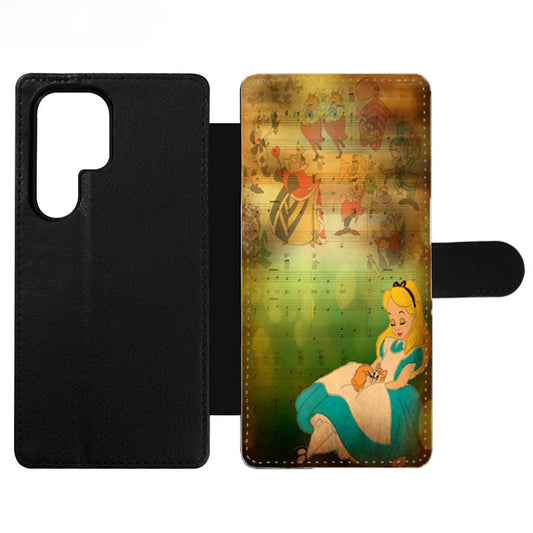 alice in wonderland disney Wallet Samsung Case