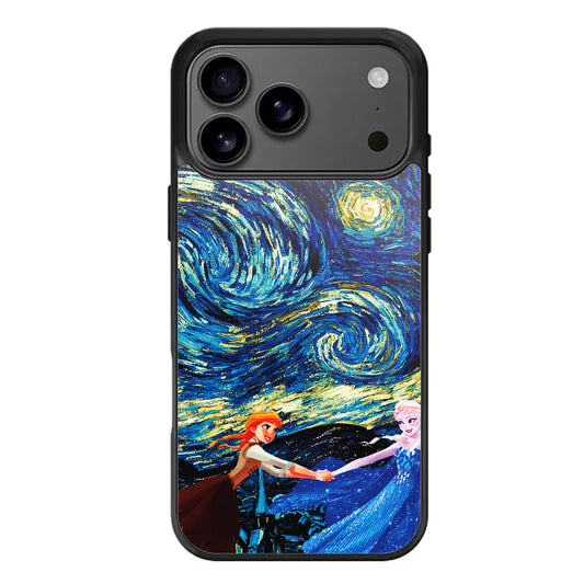 ana snow frozen art iPhone 17 Pro Max Case