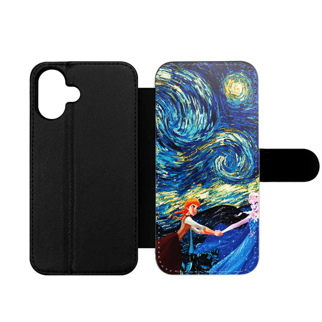 ana snow frozen art Wallet iPhone Case