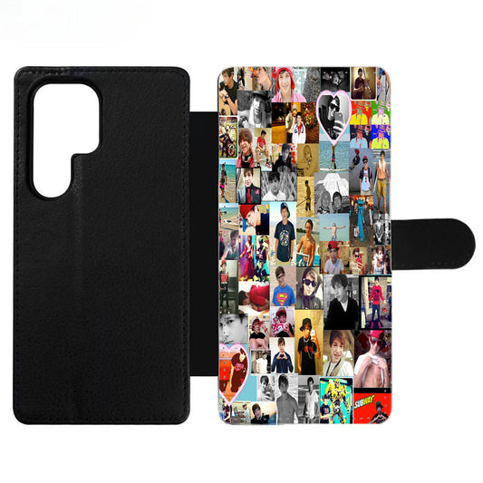 austin mahone 5sos Wallet Samsung Case