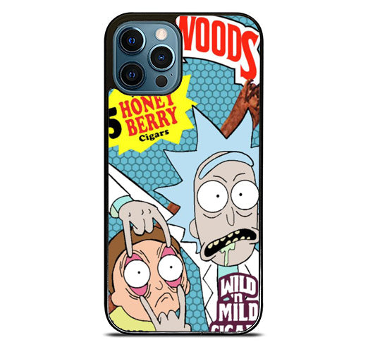 rick and morty backwoods cigar iPhone 11 Pro Max Case