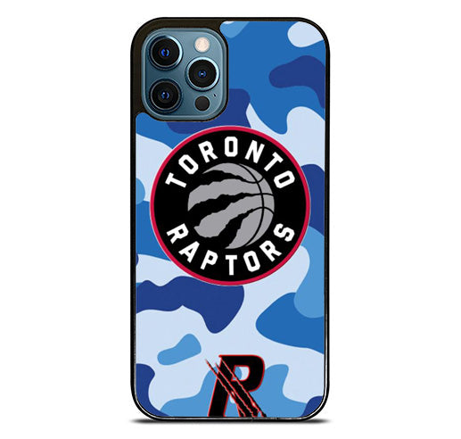Toronto Raptors Blue Camo iPhone 11 Pro Max Case