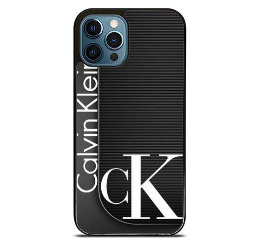 Calvin Klein Black White iPhone 12 Pro Max Case
