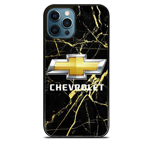 Chevrolet Marble Black iPhone 12 Pro Max Case