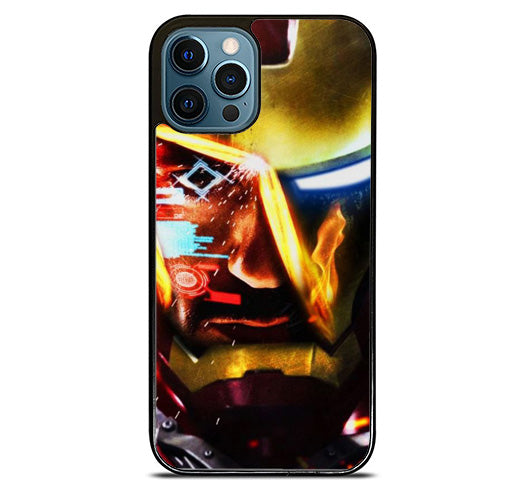 Iron Man Face Superhero iPhone 12 Pro Max Case