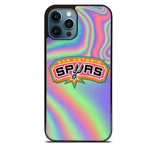 San Antonio Spurs Holographic iPhone 12 Pro Max Case