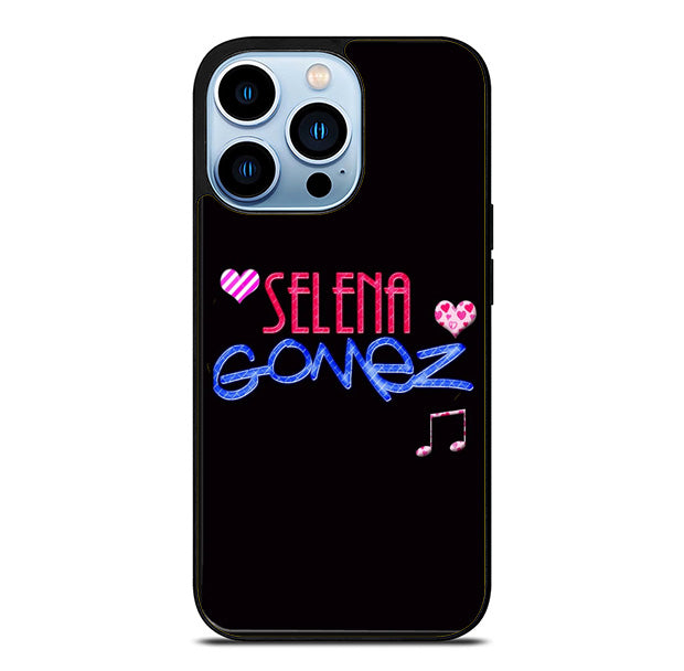 Selena Gomez Black Logo iPhone 12 Pro Max Case