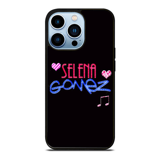 Selena Gomez Black Logo iPhone 12 Pro Max Case