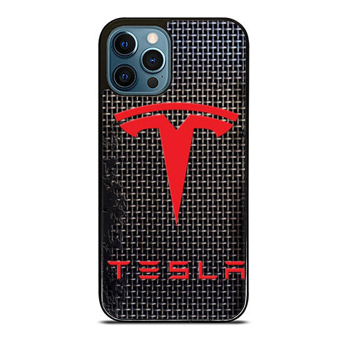 Tesla Metal Texture iPhone 12 Pro Max Case