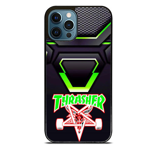 Thrasher Robbo Black Metallic iPhone 12 Pro Max Case