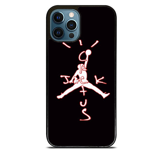 Travis Scott Jack Cactus X Jordan Black iPhone 12 Pro Max Case