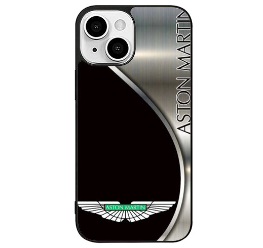 Aston Martin Silver Metallic iPhone 13 Case