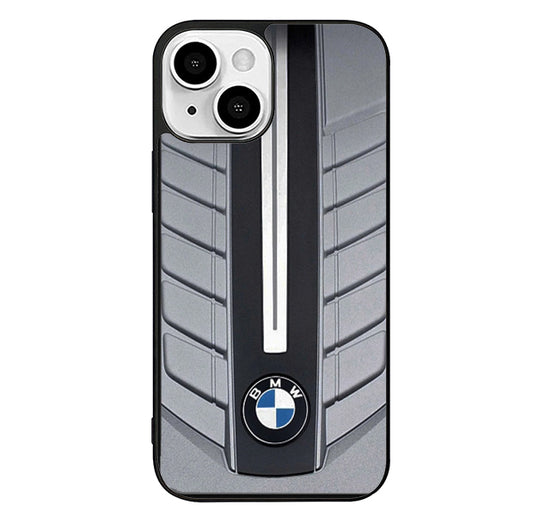 BMW Engine Silver Turbo iPhone 13 Case