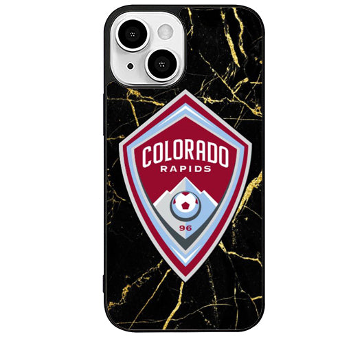 Colorado Rapids Black Marble iPhone 13 Case