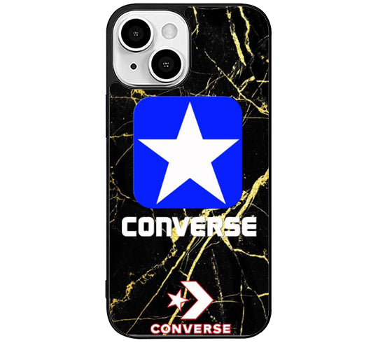 Converse Black Marble iPhone 13 Case