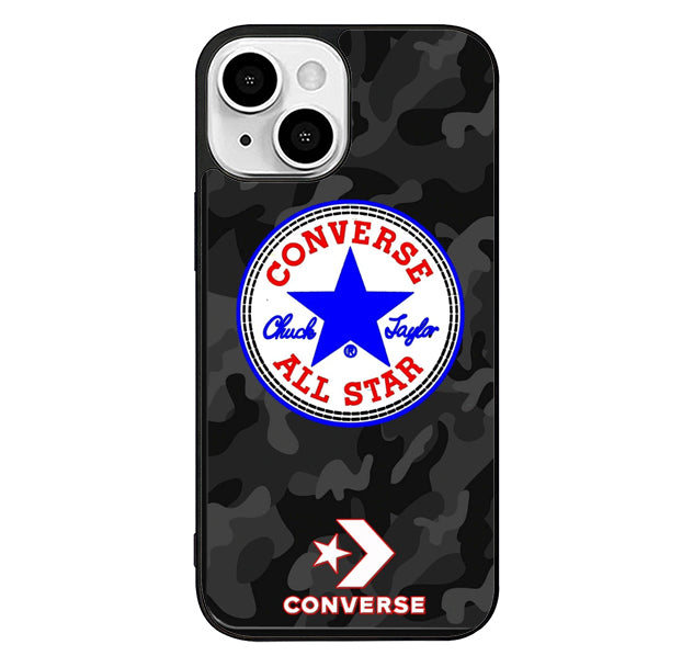Converse Logo All Star Camo iPhone 13 Case