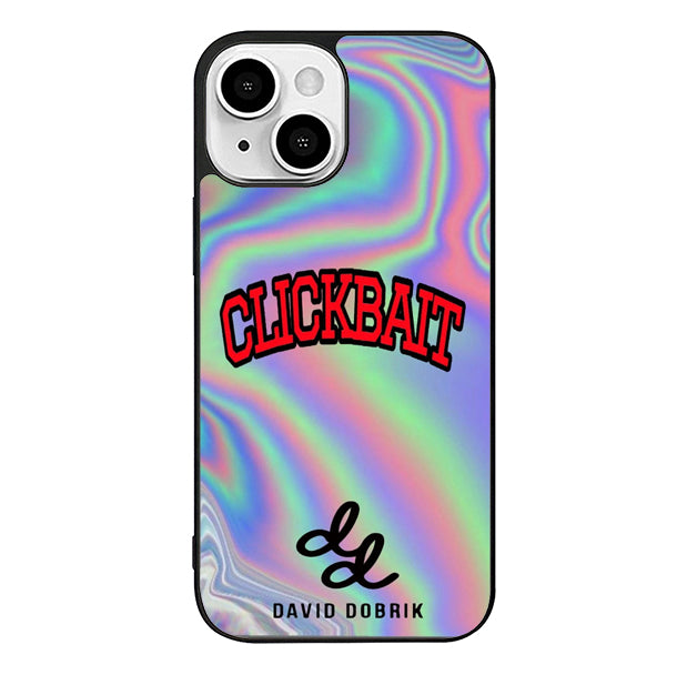 David Dobrik Holographic Clickbait Merch iPhone 13 Case
