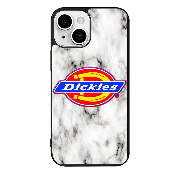 Dickies Logo White Marble iPhone 13 Case