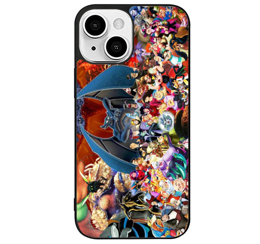 disnet villains wallpaper iPhone 13 Case