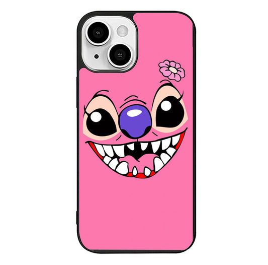 Disney Stitch Angel Pink iPhone 13 Case